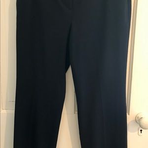 Navy Talbots bootcut slacks. Worn once